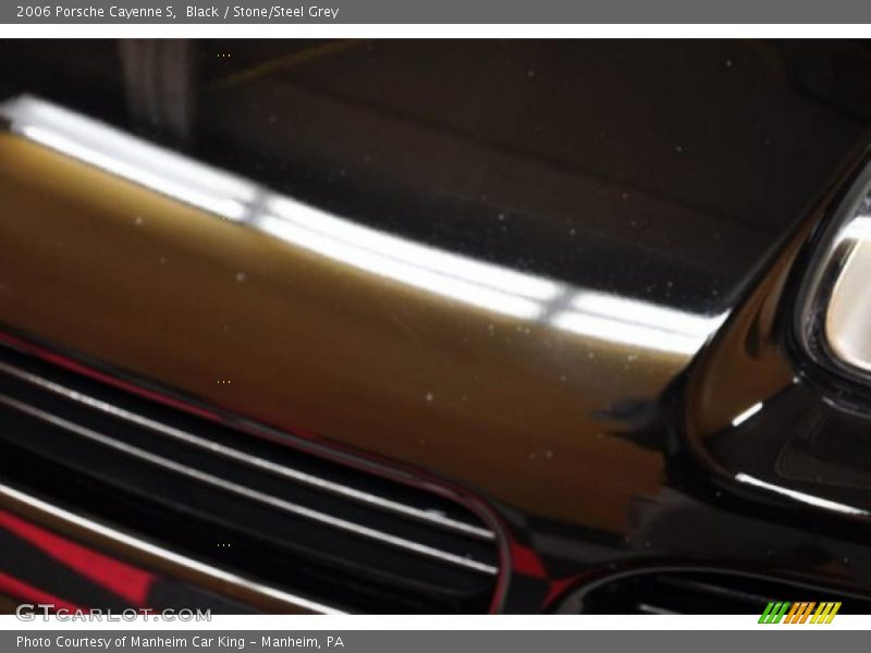 Black / Stone/Steel Grey 2006 Porsche Cayenne S