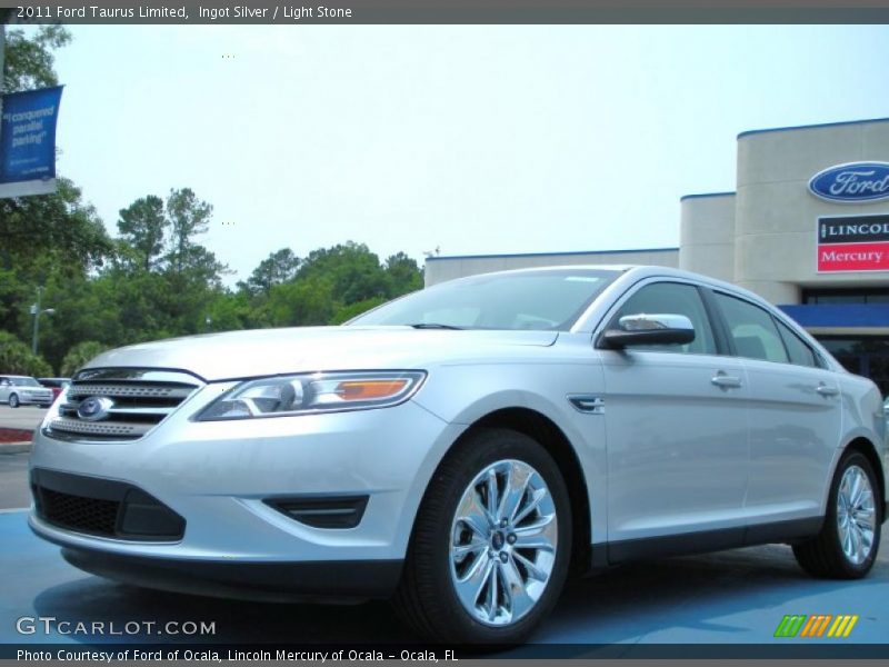 Ingot Silver / Light Stone 2011 Ford Taurus Limited