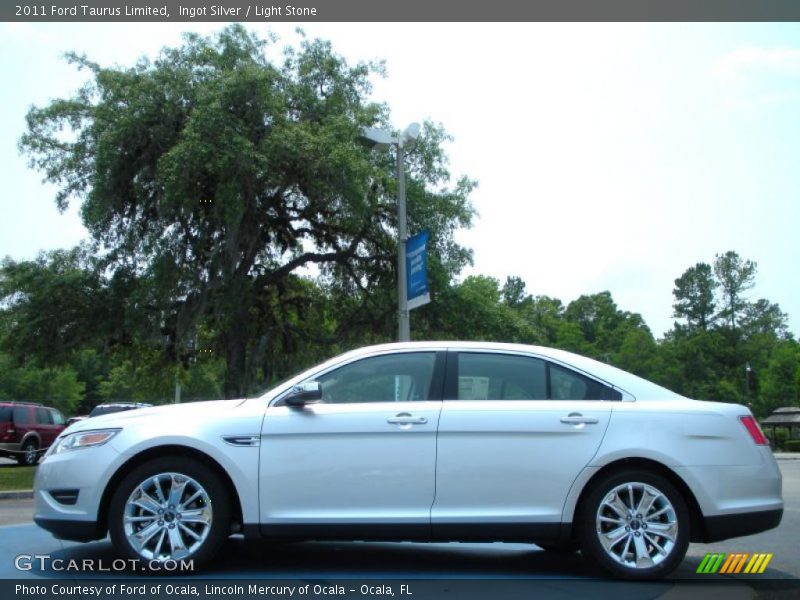 Ingot Silver / Light Stone 2011 Ford Taurus Limited