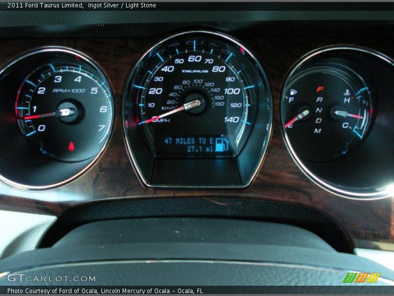Ingot Silver / Light Stone 2011 Ford Taurus Limited