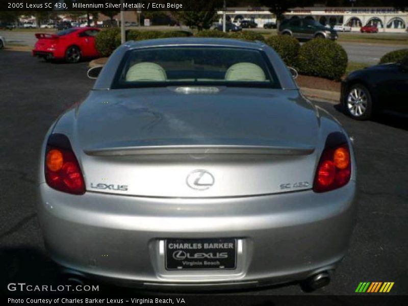  2005 SC 430 Millennium Silver Metallic