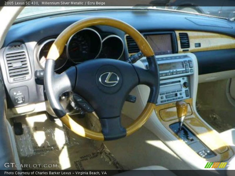 Dashboard of 2005 SC 430
