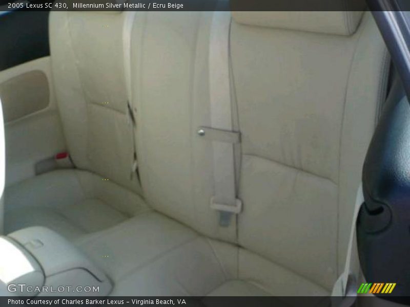  2005 SC 430 Ecru Beige Interior