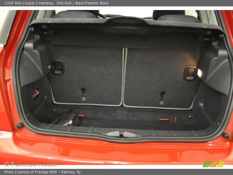 Chili Red / Black/Panther Black 2006 Mini Cooper S Hardtop