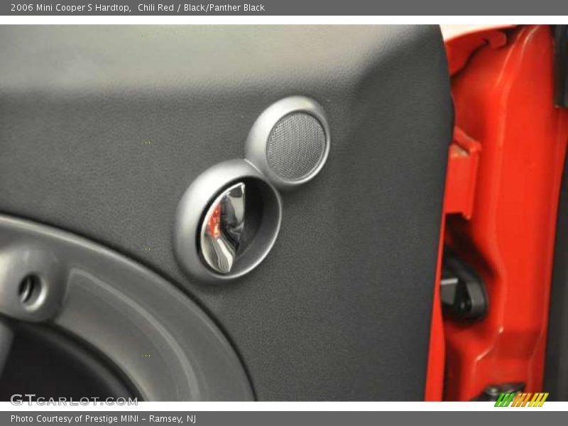 Chili Red / Black/Panther Black 2006 Mini Cooper S Hardtop