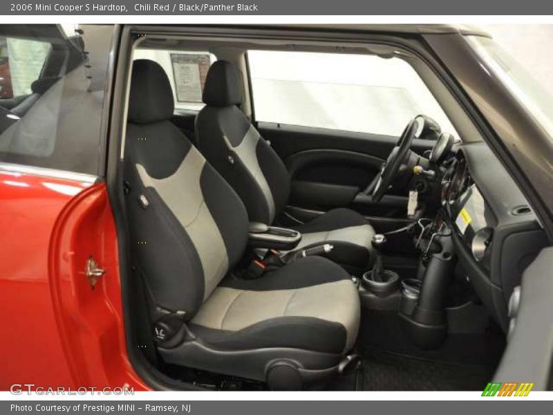 Chili Red / Black/Panther Black 2006 Mini Cooper S Hardtop