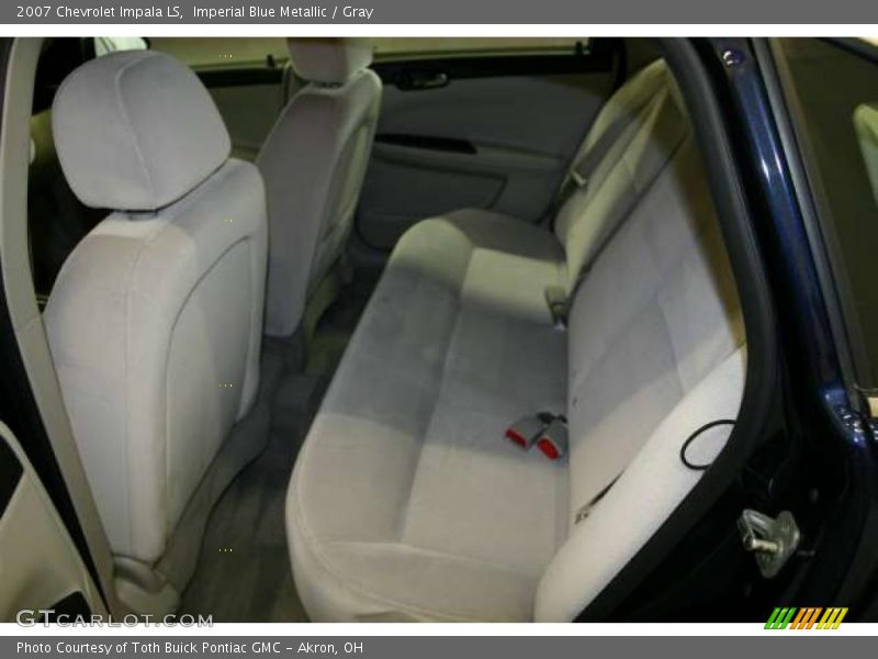 Imperial Blue Metallic / Gray 2007 Chevrolet Impala LS