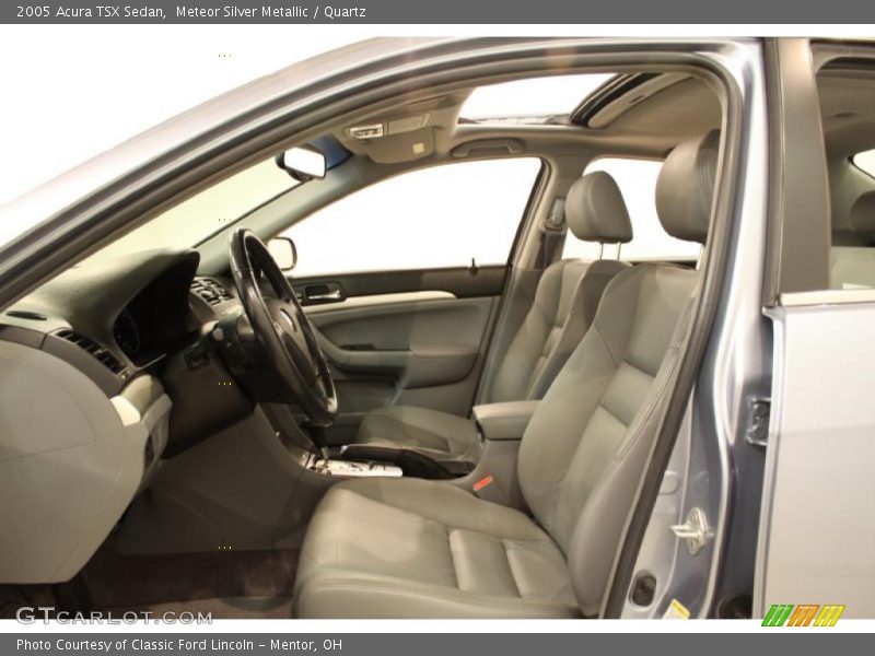 Meteor Silver Metallic / Quartz 2005 Acura TSX Sedan