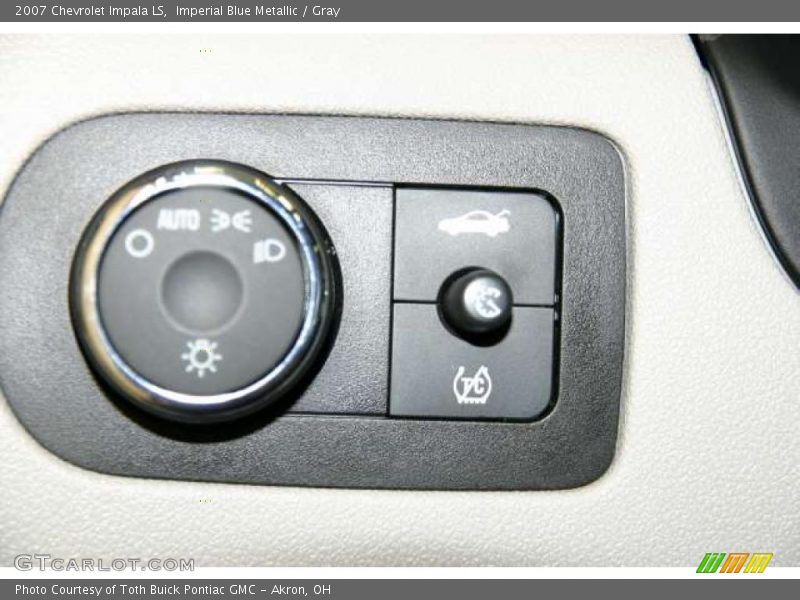 Imperial Blue Metallic / Gray 2007 Chevrolet Impala LS