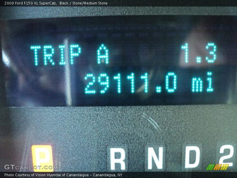 Black / Stone/Medium Stone 2009 Ford F150 XL SuperCab