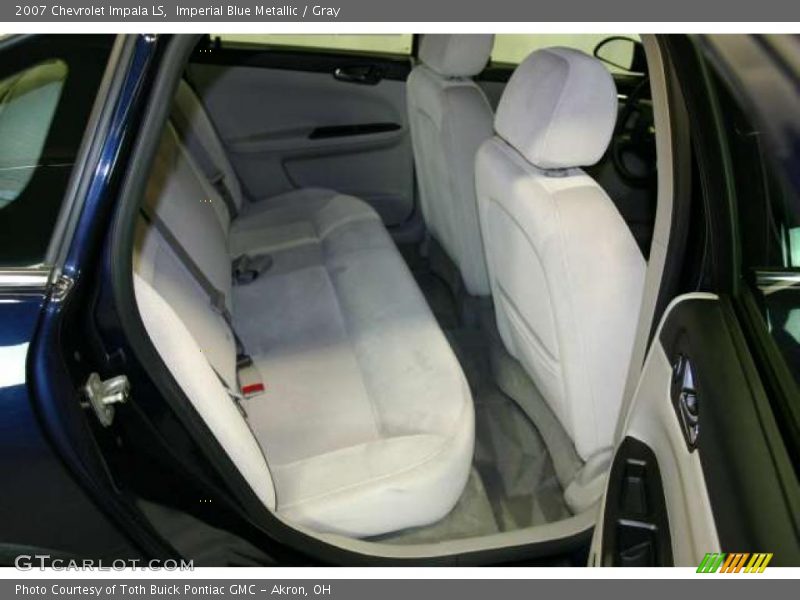 Imperial Blue Metallic / Gray 2007 Chevrolet Impala LS