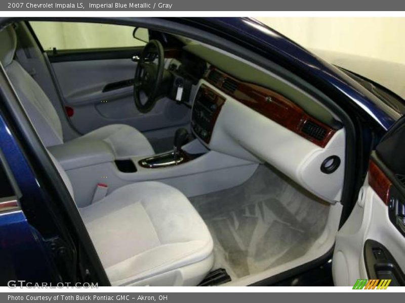 Imperial Blue Metallic / Gray 2007 Chevrolet Impala LS