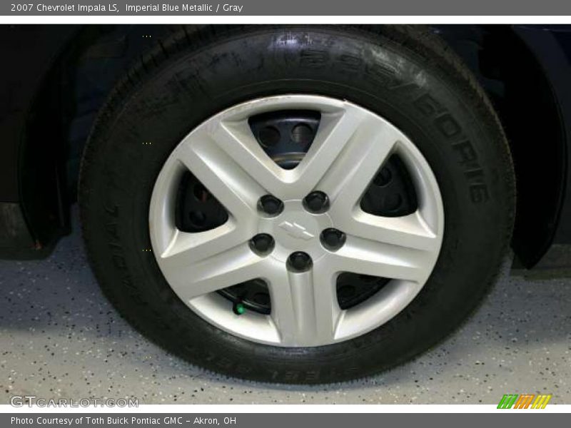 Imperial Blue Metallic / Gray 2007 Chevrolet Impala LS