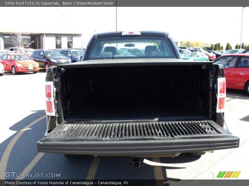 Black / Stone/Medium Stone 2009 Ford F150 XL SuperCab