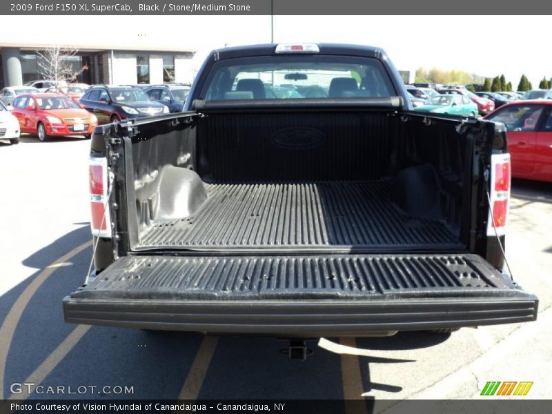 Black / Stone/Medium Stone 2009 Ford F150 XL SuperCab