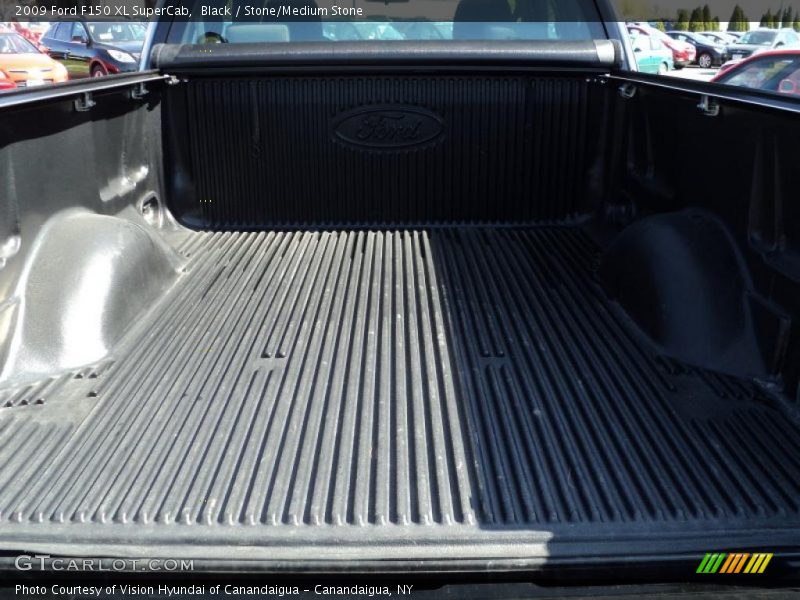 Black / Stone/Medium Stone 2009 Ford F150 XL SuperCab