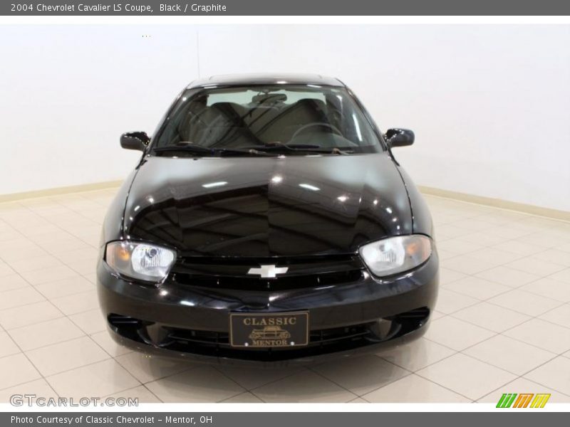 Black / Graphite 2004 Chevrolet Cavalier LS Coupe