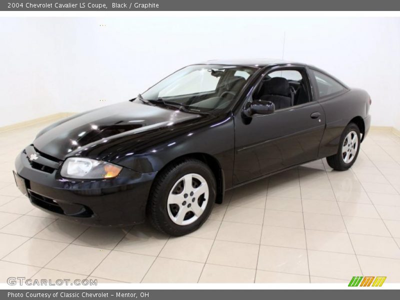 Black / Graphite 2004 Chevrolet Cavalier LS Coupe