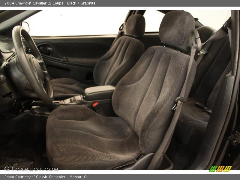  2004 Cavalier LS Coupe Graphite Interior