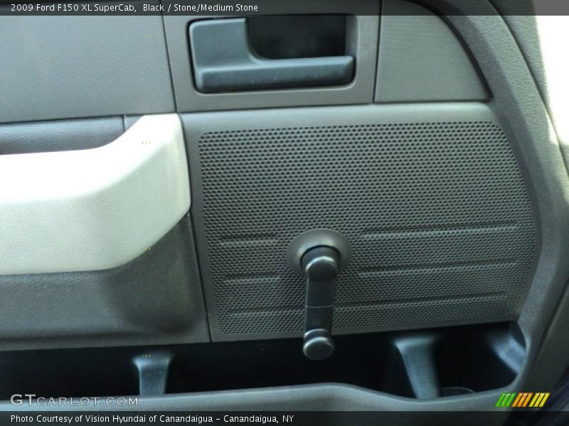Black / Stone/Medium Stone 2009 Ford F150 XL SuperCab