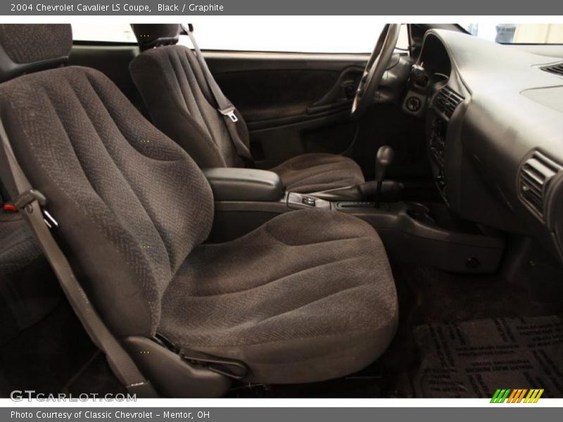 Black / Graphite 2004 Chevrolet Cavalier LS Coupe