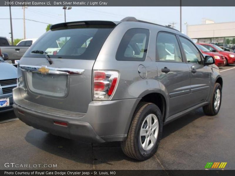 Dark Silver Metallic / Light Gray 2006 Chevrolet Equinox LS