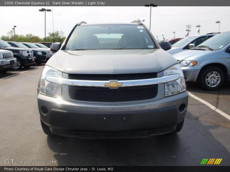 Dark Silver Metallic / Light Gray 2006 Chevrolet Equinox LS