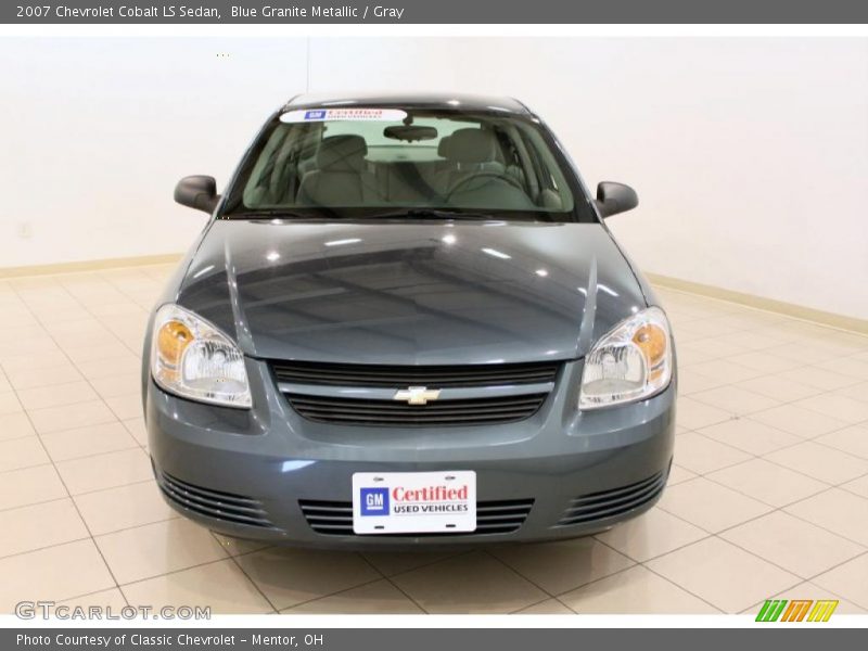 Blue Granite Metallic / Gray 2007 Chevrolet Cobalt LS Sedan