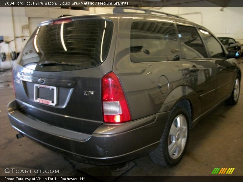 Liquid Grey Metallic / Medium Graphite 2004 Ford Focus ZTW Wagon