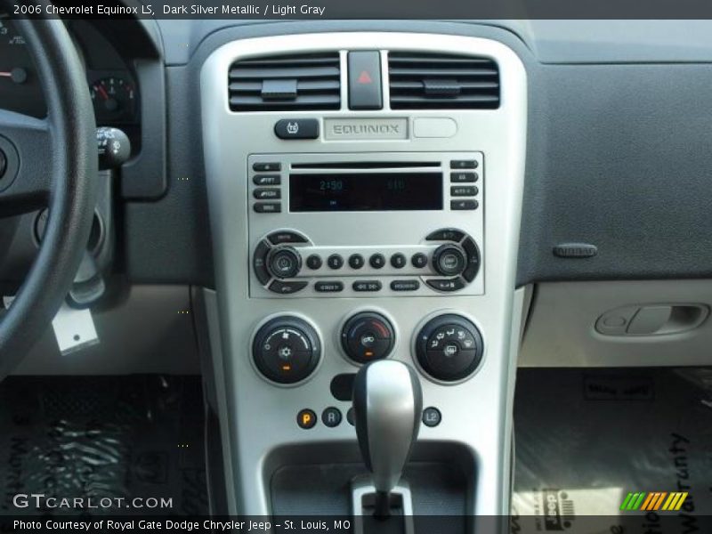 Dark Silver Metallic / Light Gray 2006 Chevrolet Equinox LS
