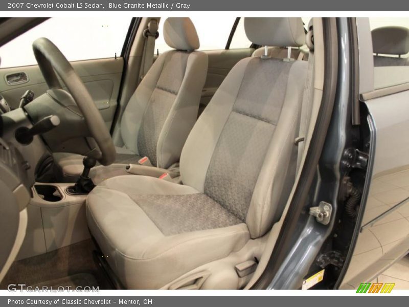 Blue Granite Metallic / Gray 2007 Chevrolet Cobalt LS Sedan