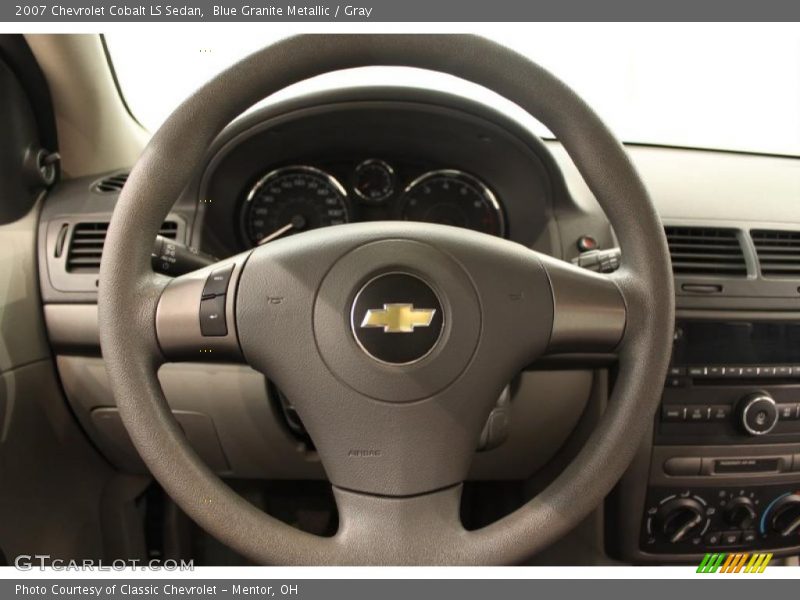 Blue Granite Metallic / Gray 2007 Chevrolet Cobalt LS Sedan