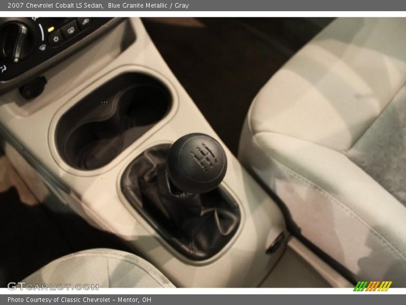 Blue Granite Metallic / Gray 2007 Chevrolet Cobalt LS Sedan