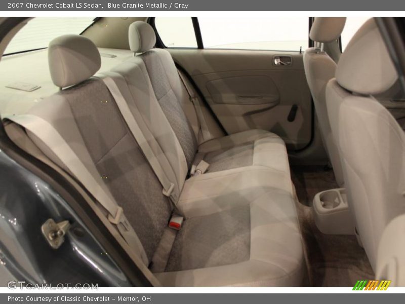 Blue Granite Metallic / Gray 2007 Chevrolet Cobalt LS Sedan