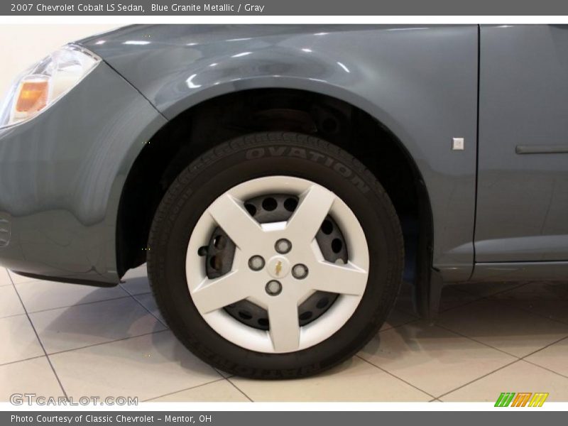 Blue Granite Metallic / Gray 2007 Chevrolet Cobalt LS Sedan