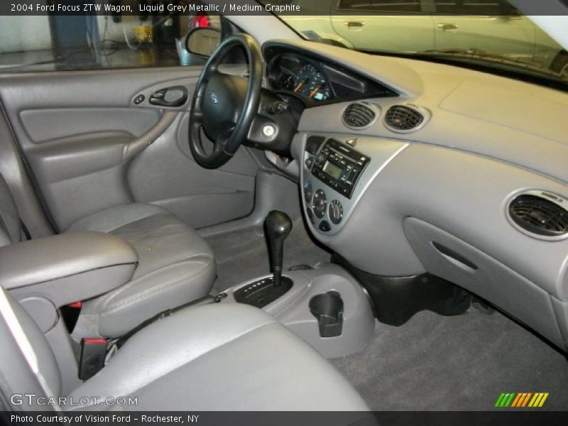 Liquid Grey Metallic / Medium Graphite 2004 Ford Focus ZTW Wagon