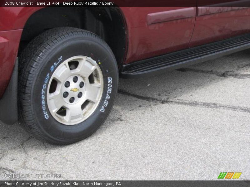 Deep Ruby Metallic / Ebony 2008 Chevrolet Tahoe LT 4x4