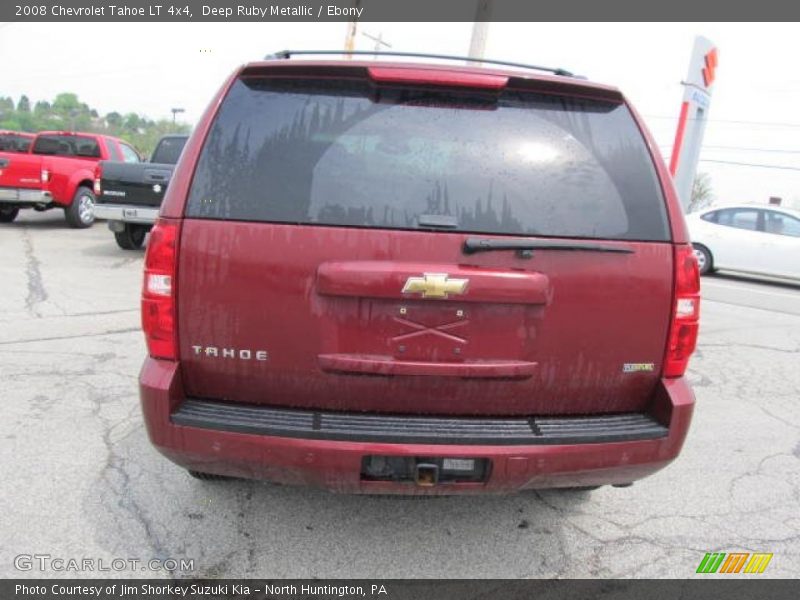 Deep Ruby Metallic / Ebony 2008 Chevrolet Tahoe LT 4x4
