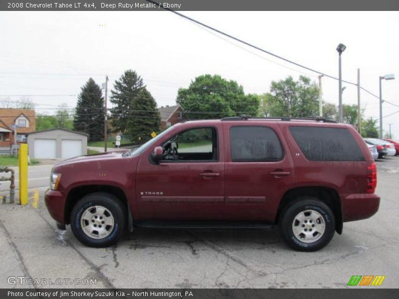 Deep Ruby Metallic / Ebony 2008 Chevrolet Tahoe LT 4x4
