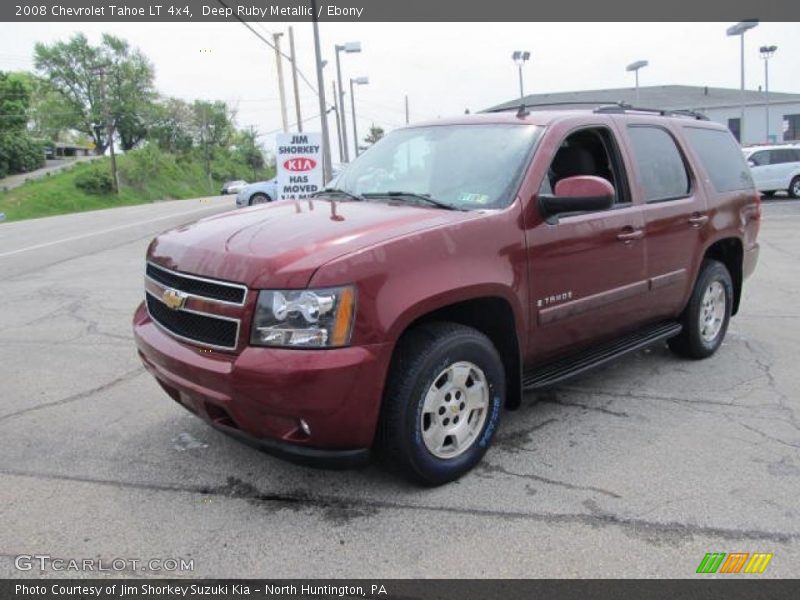 Deep Ruby Metallic / Ebony 2008 Chevrolet Tahoe LT 4x4