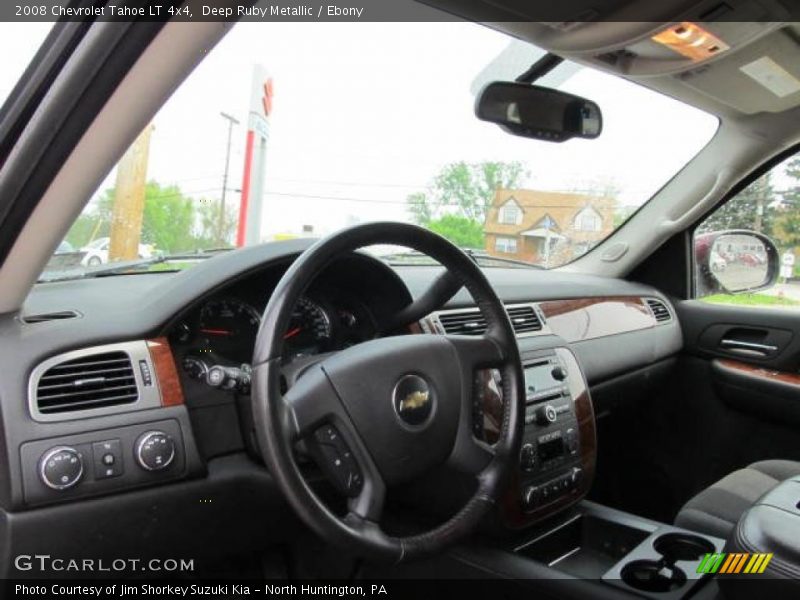 Deep Ruby Metallic / Ebony 2008 Chevrolet Tahoe LT 4x4