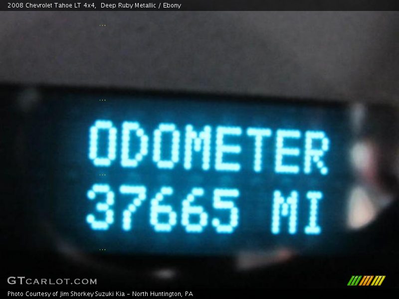 Deep Ruby Metallic / Ebony 2008 Chevrolet Tahoe LT 4x4