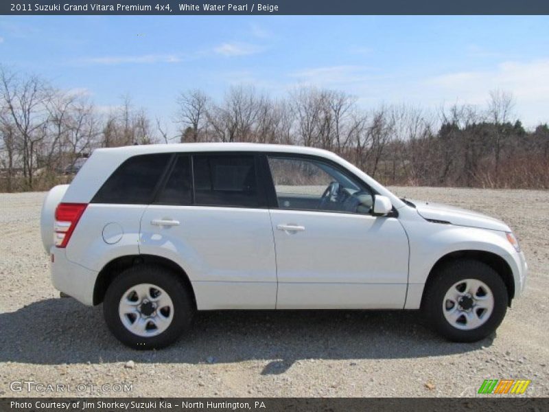  2011 Grand Vitara Premium 4x4 White Water Pearl