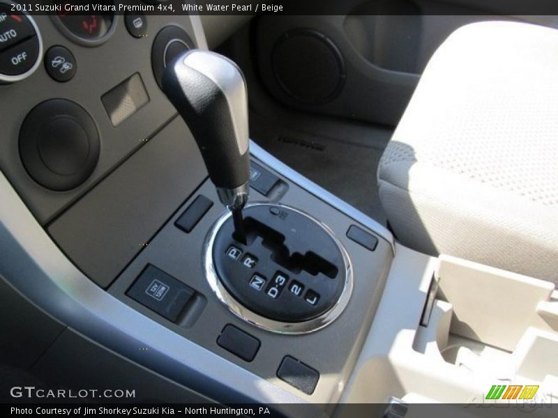  2011 Grand Vitara Premium 4x4 4 Speed Automatic Shifter