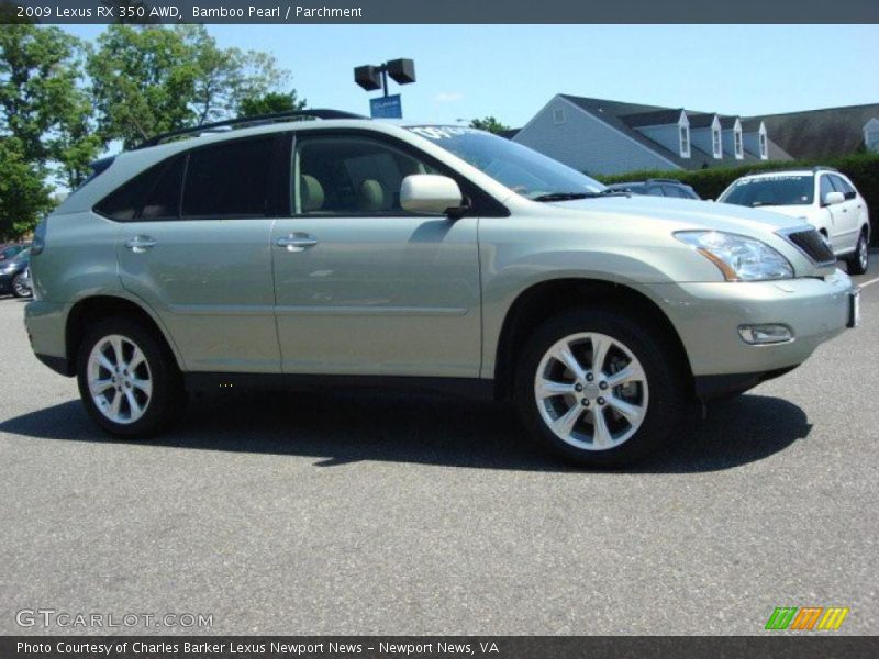 Bamboo Pearl / Parchment 2009 Lexus RX 350 AWD