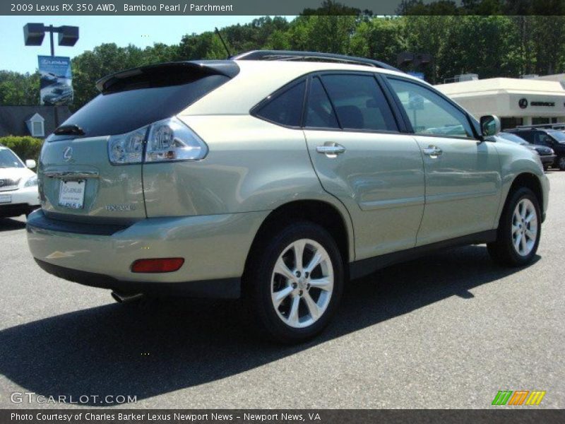 Bamboo Pearl / Parchment 2009 Lexus RX 350 AWD