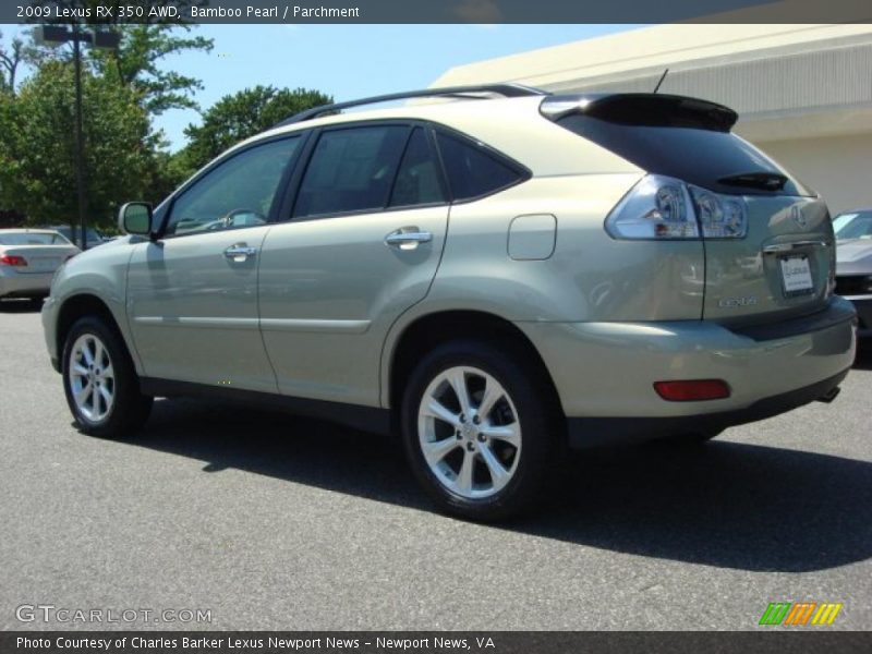 Bamboo Pearl / Parchment 2009 Lexus RX 350 AWD