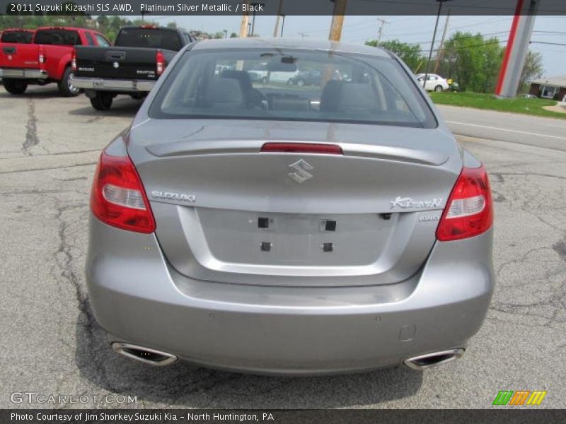 Platinum Silver Metallic / Black 2011 Suzuki Kizashi SLS AWD