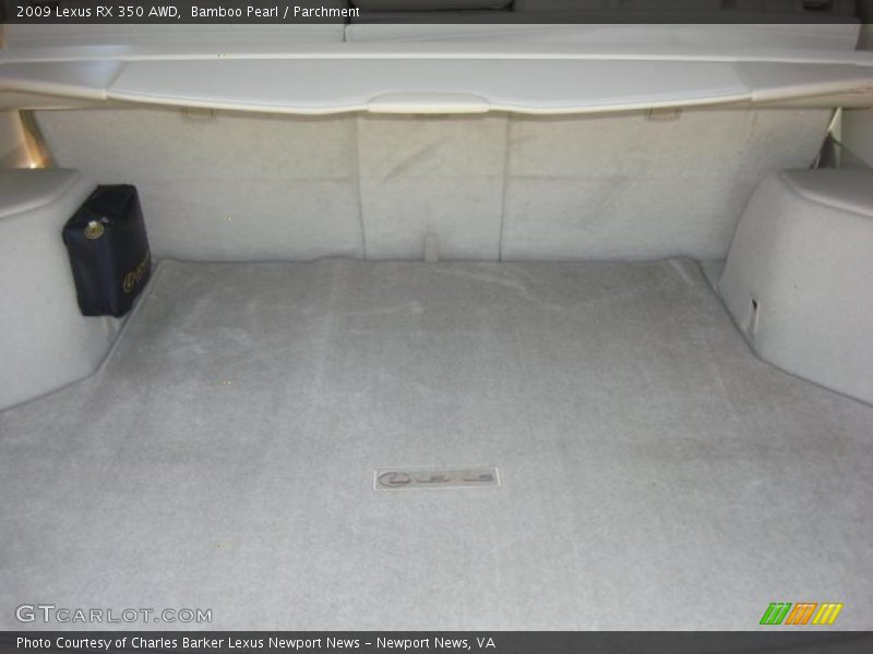 Bamboo Pearl / Parchment 2009 Lexus RX 350 AWD