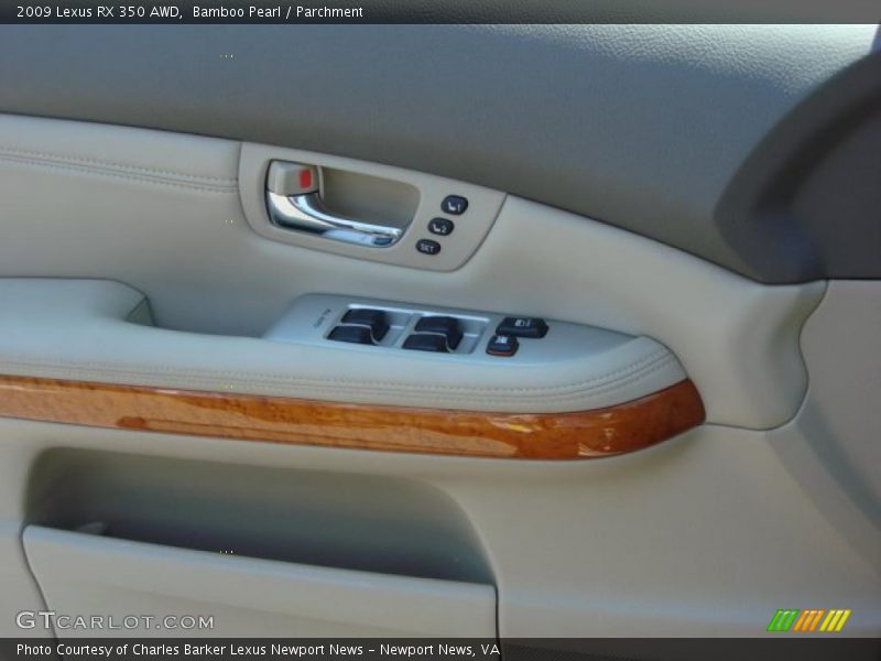 Bamboo Pearl / Parchment 2009 Lexus RX 350 AWD